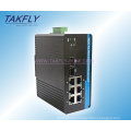 Interruptor Industrial Ethernet de montaje en carril DIN